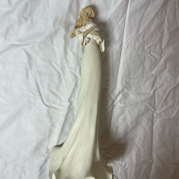 Mother And Child Unconditional Love Porcelain Statue By Daniel Steiger - Picture 2 of 9